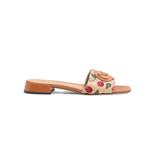 Valentino Garavani VLogo Cherry 20mm Sandal