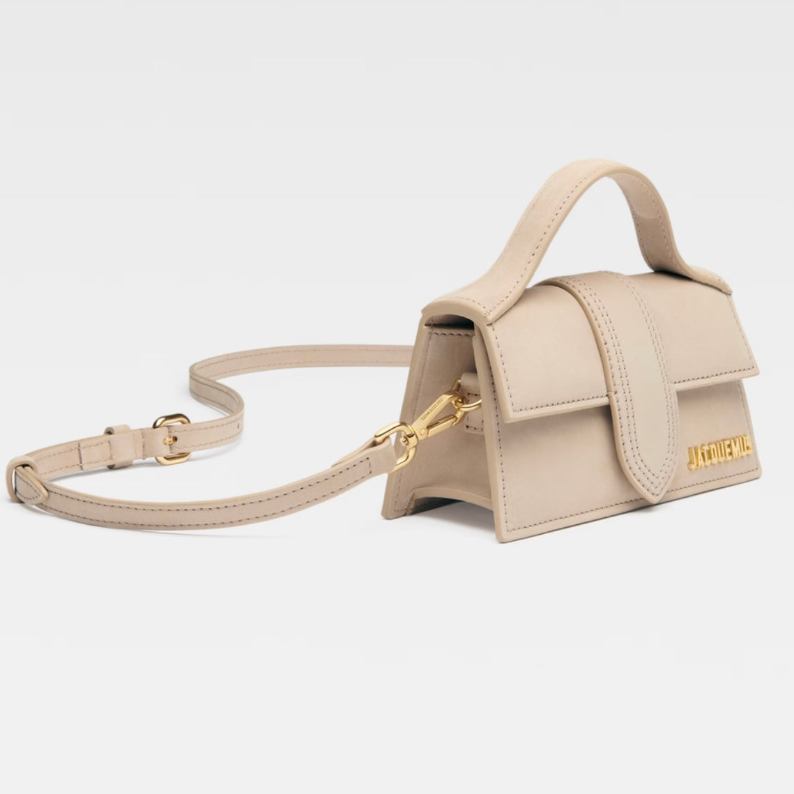 Jacquemus Le Bambino Mini Suede Bag