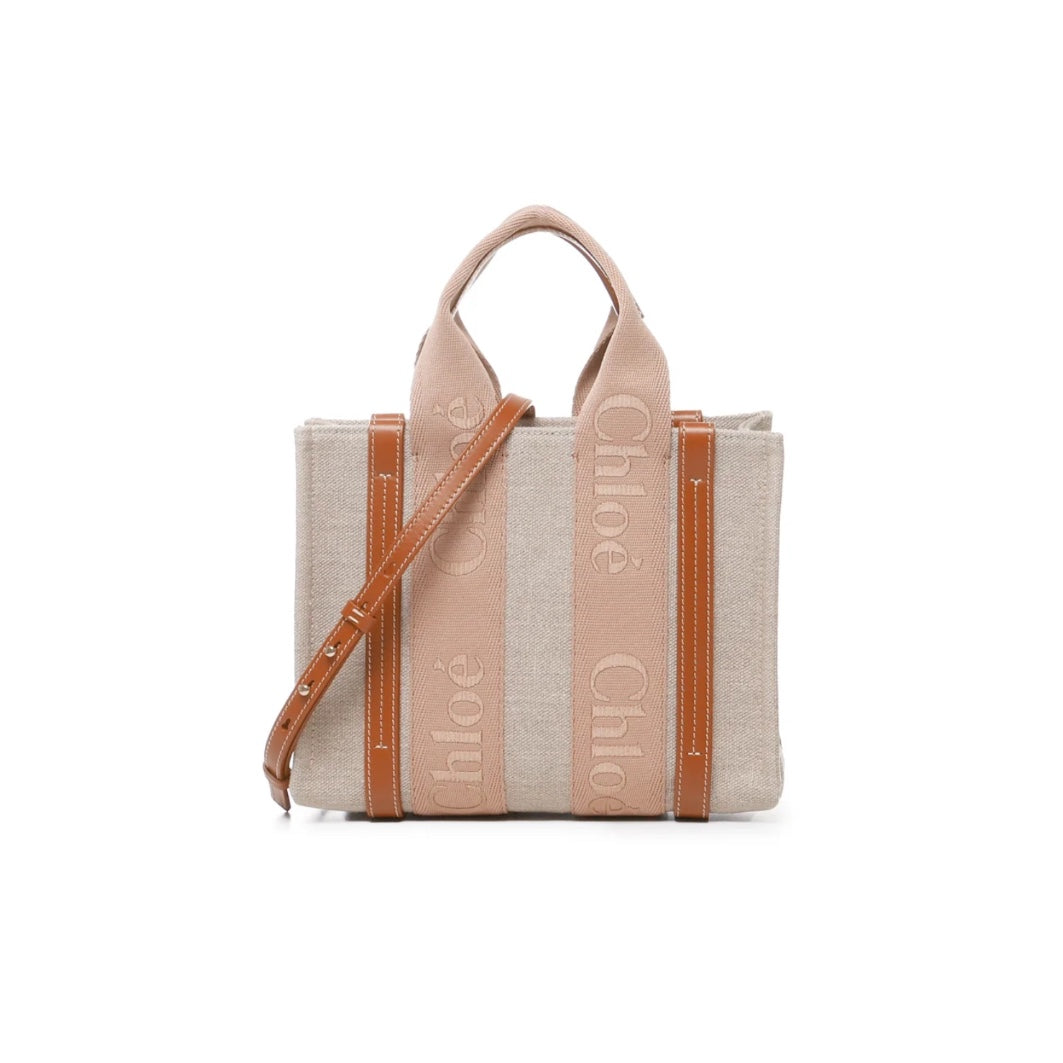 Chloe Small Woody Tote Bag