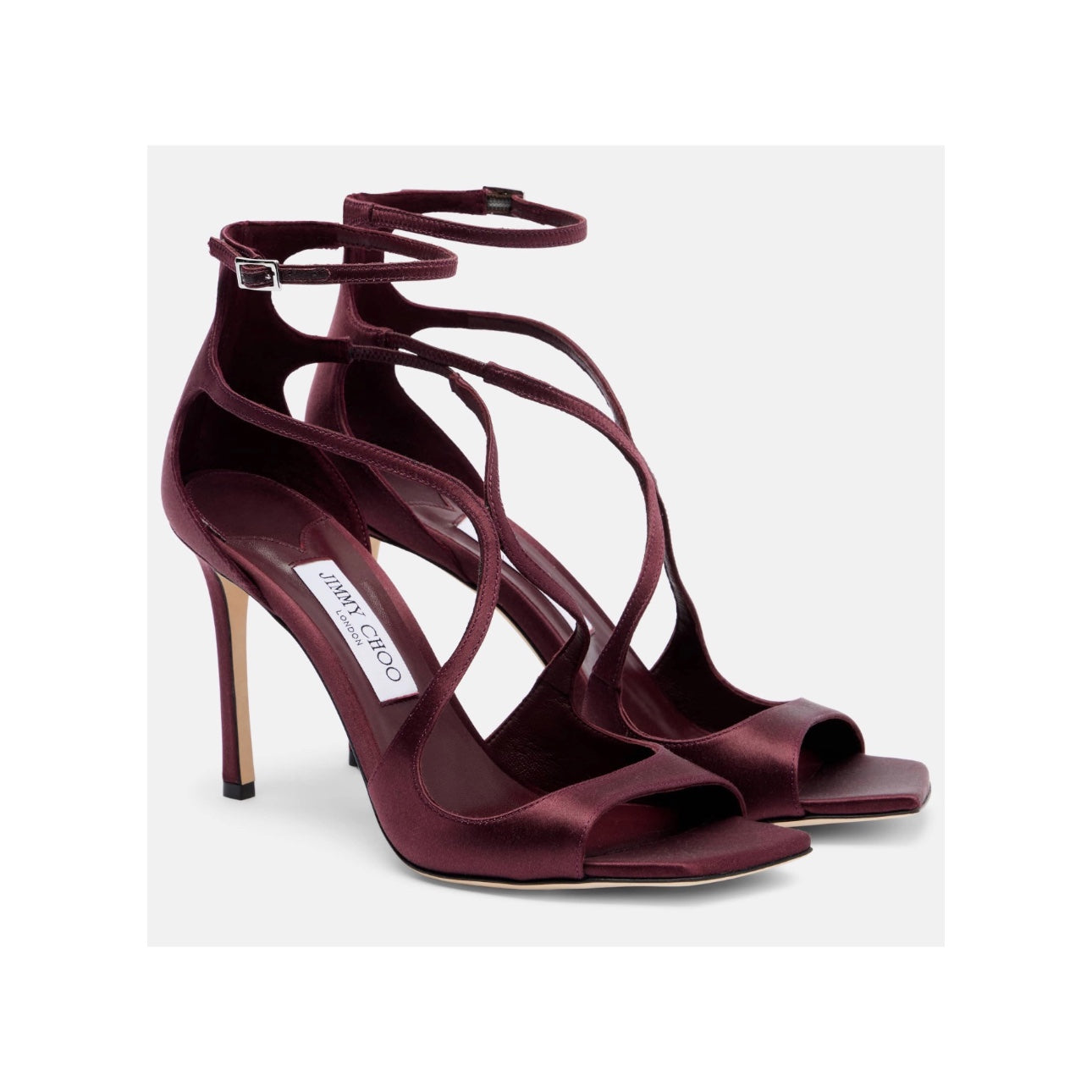 Jimmy Choo Azia 95mm Satin Sandal