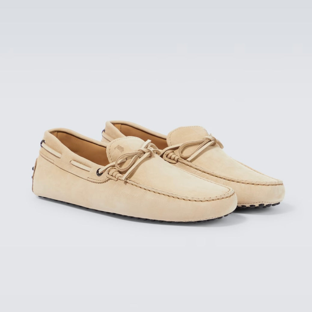 Tod’s Men Suede Leather Driving Loafers