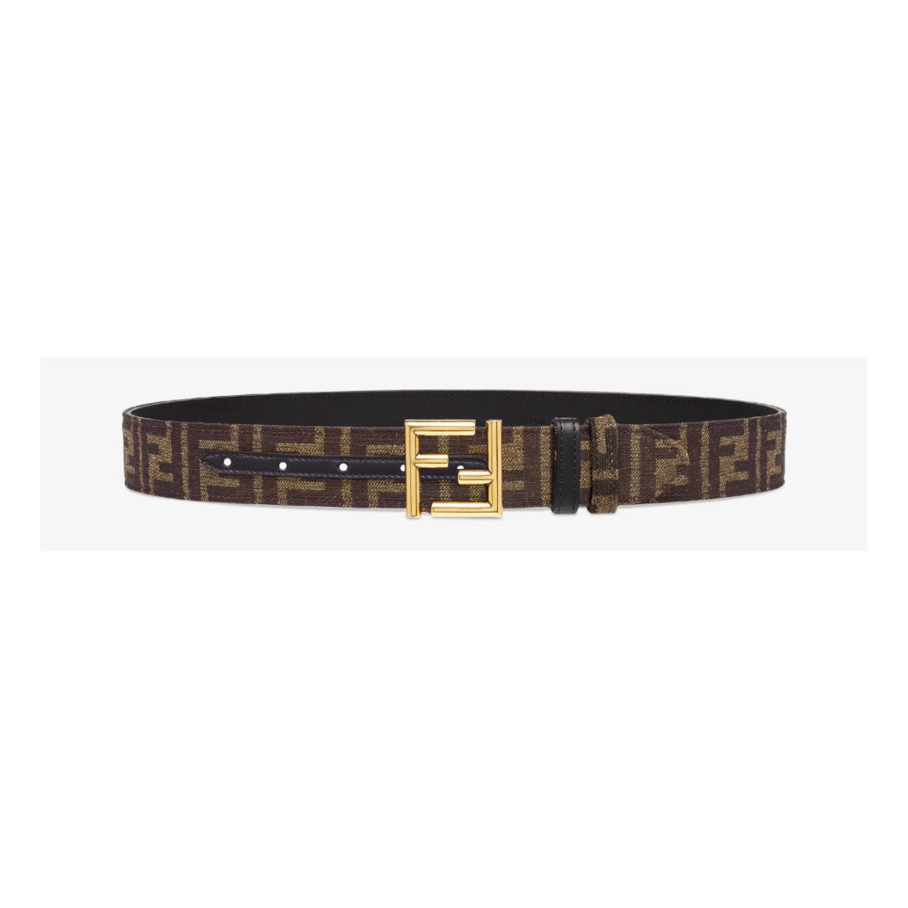 Fendi FF-Jcquard Reversible 35mm Belt