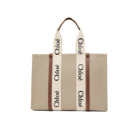 Chloe Large Woody Tote Bag