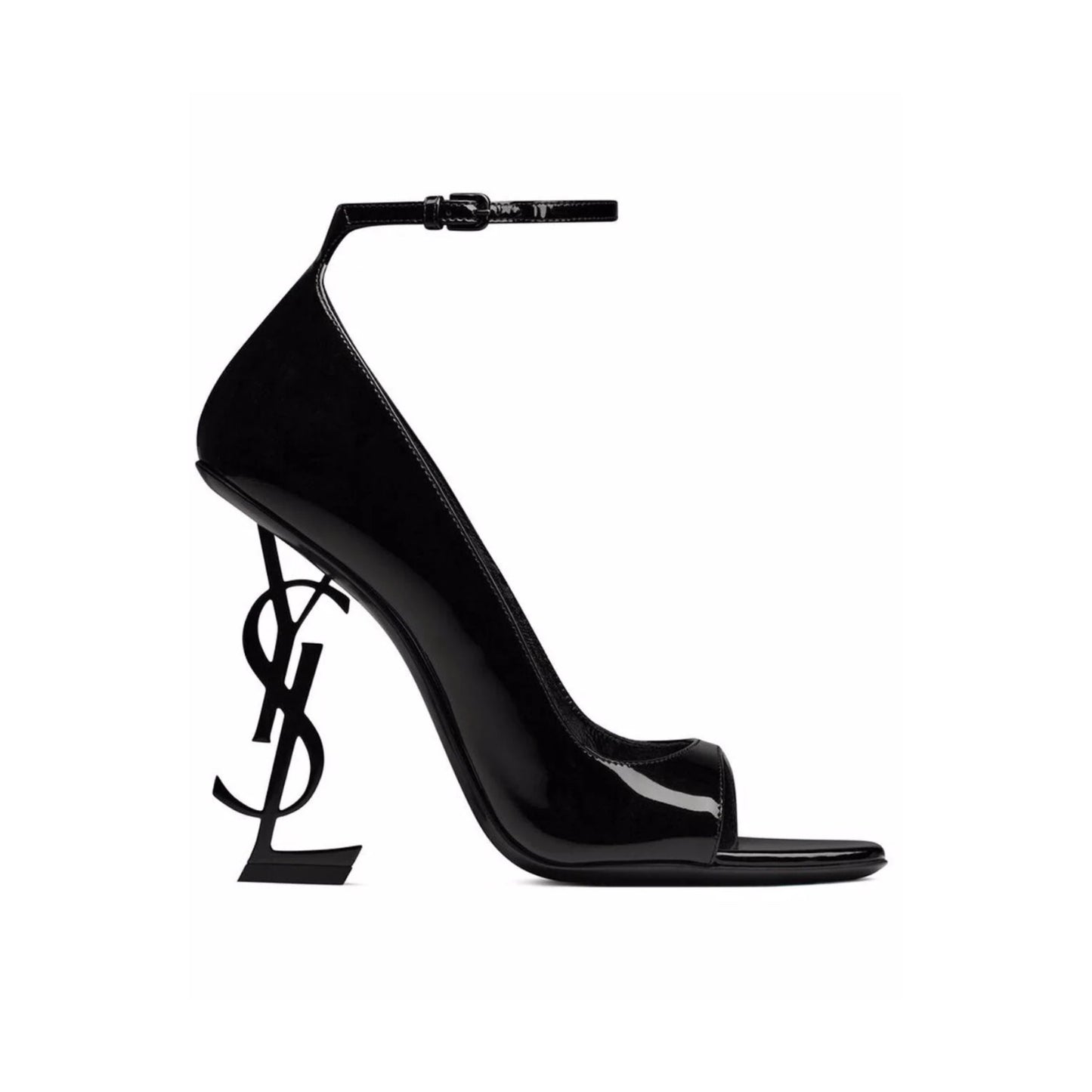 Saint Laurent Patent Opyum 110mm Sandal