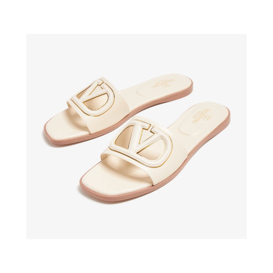 Valentino VLogo Flat Sandal