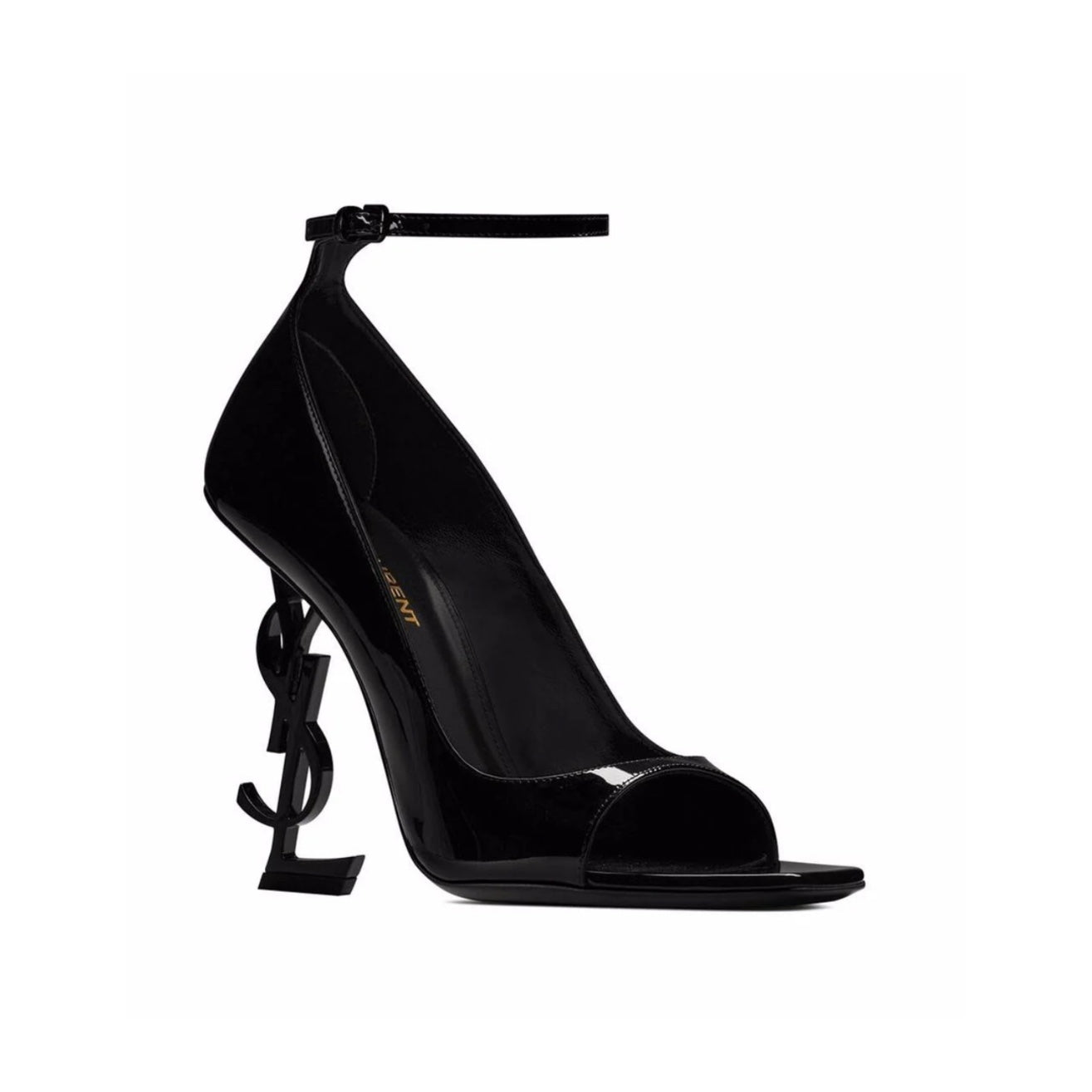 Saint Laurent Patent Opyum 110mm Sandal