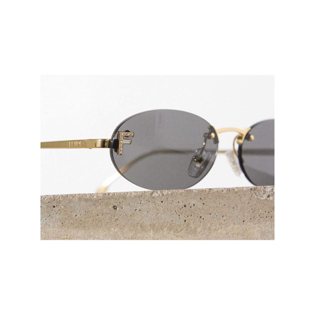 Fendi Rimless Sunglasses