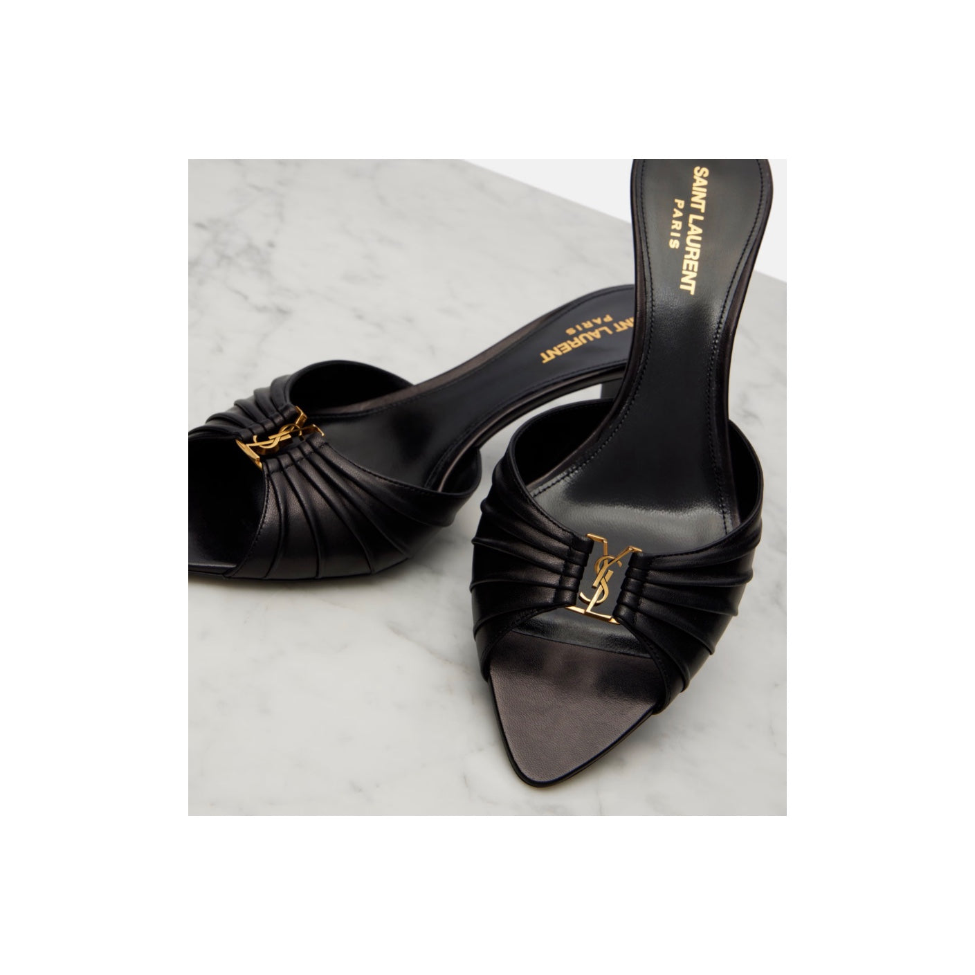 Saint Laurent Babylone 60mm Mules