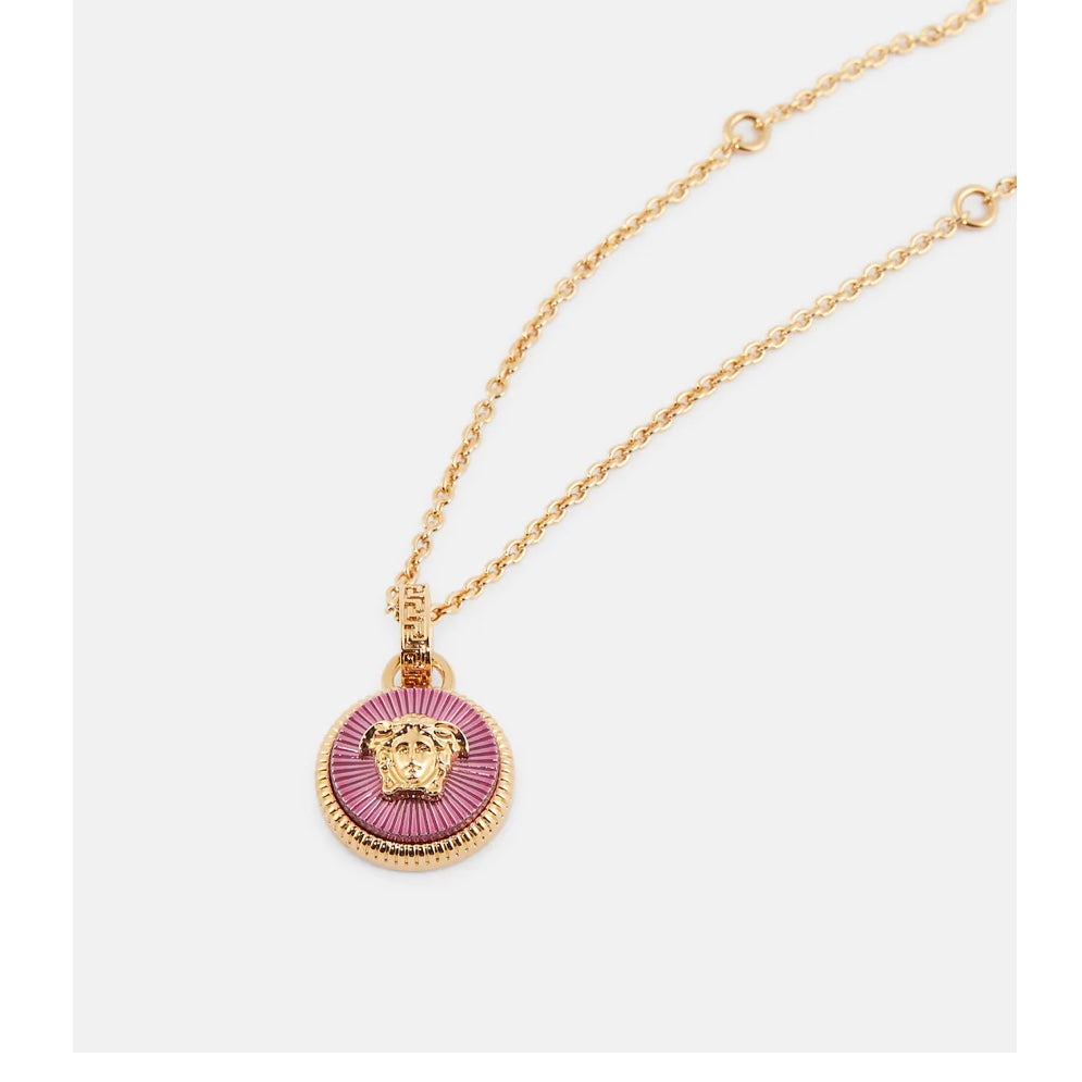 Versace Medusa Pendant Long Necklace