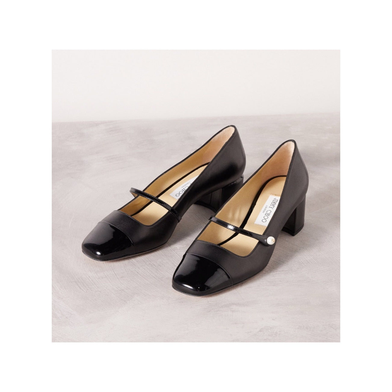 Jimmy Choo Elisa 45mm Mary Jane Pump