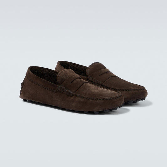 Tod’s Men Suede Driving Loafers