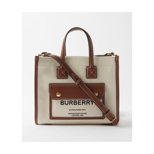 Burberry Mini Canvas Bag