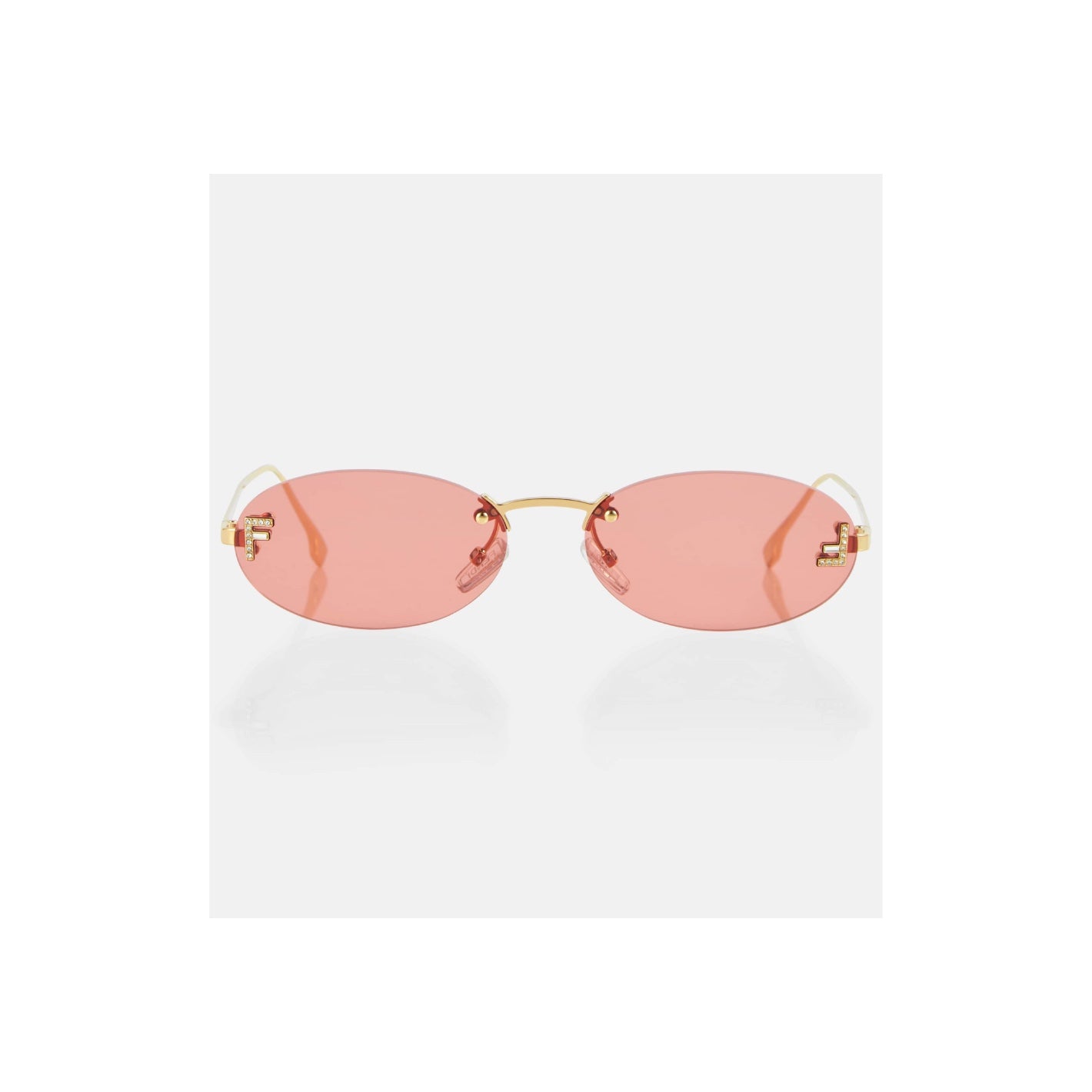 Fendi Rimless Sunglasses