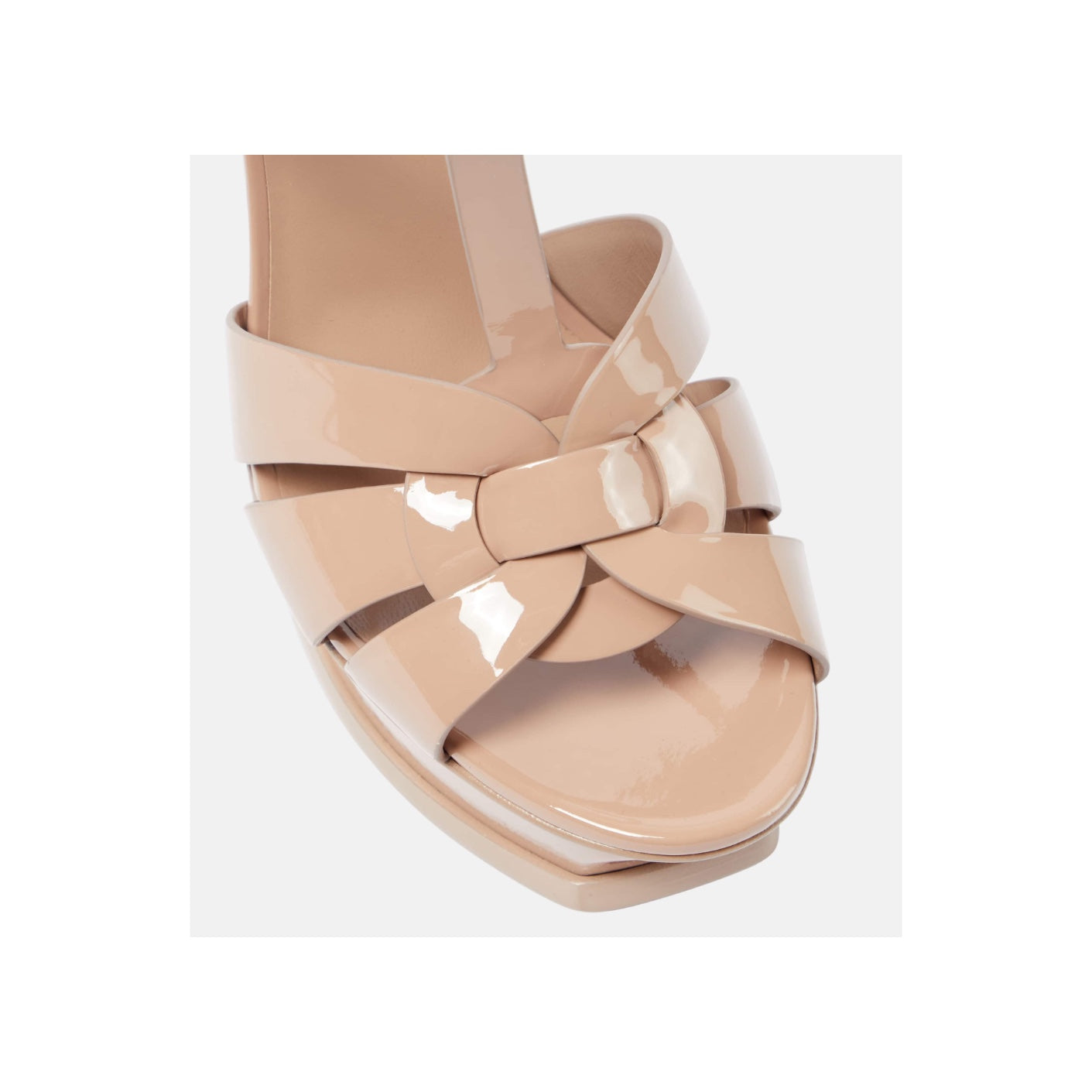 Saint Laurent Patent Tribute 135mm Sandal