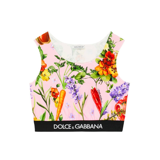 Dolce & Gabbana Kids Crop Top