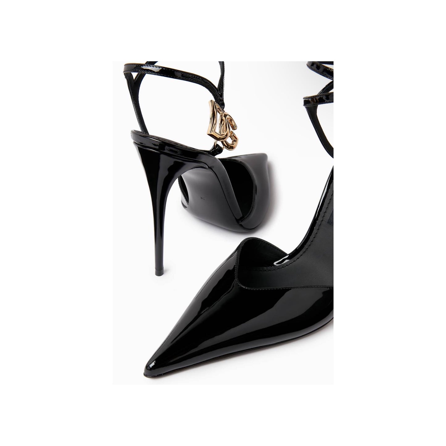 Dolce & Gabbana 105mm Patent Slingback Pump