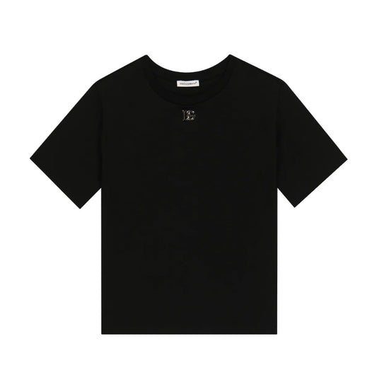 Dolce & Gabbana Kids Metal Logo T-shirt