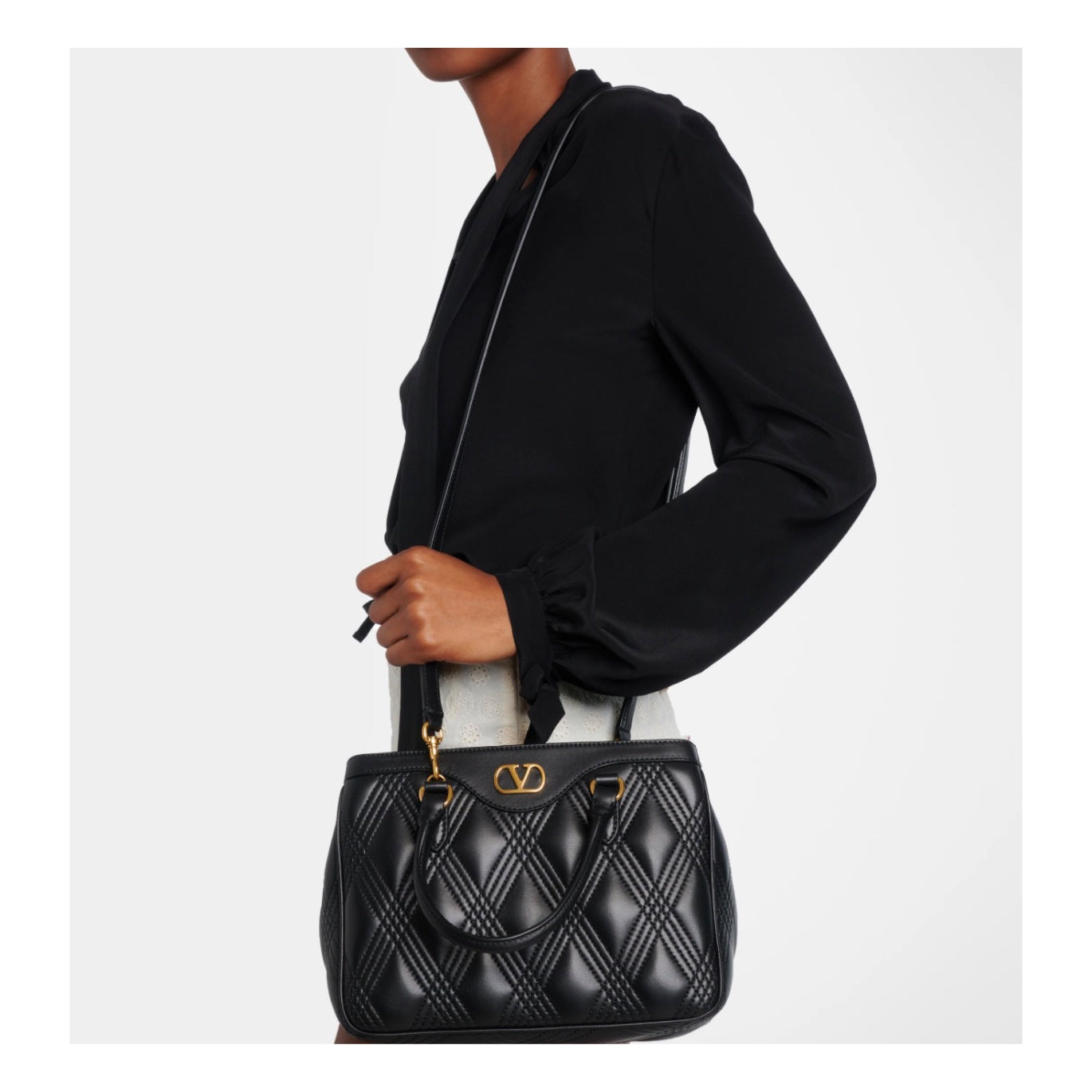 Valentino VLogo Signature Quilted Bag