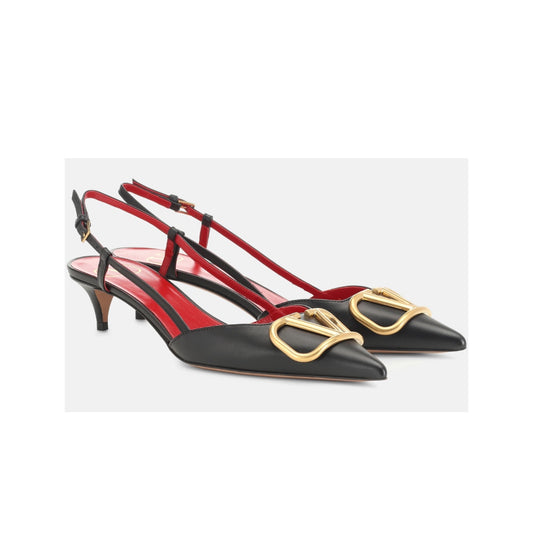 Valentino VLogo 40mm Slingback