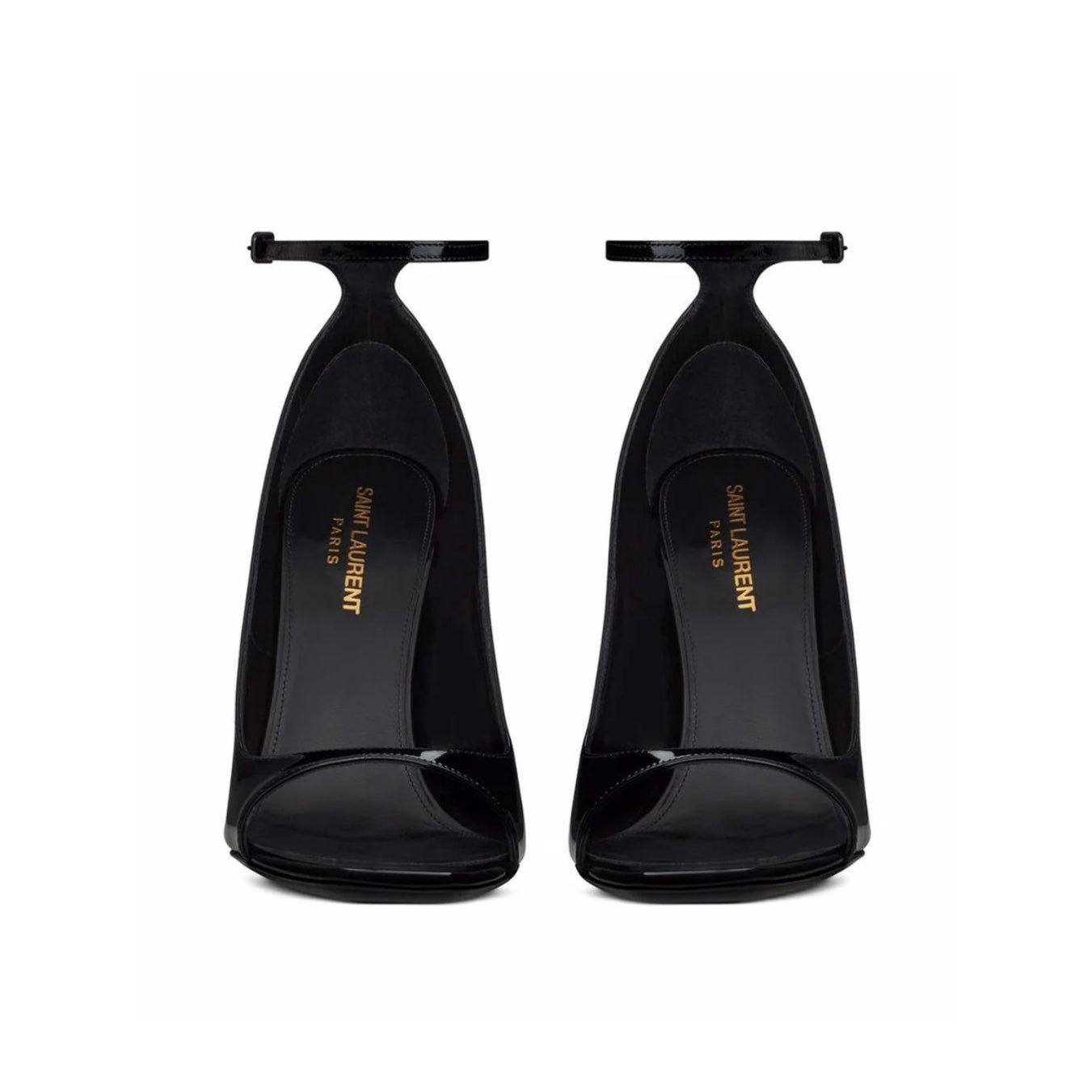 Saint Laurent Patent Opyum 110mm Sandal