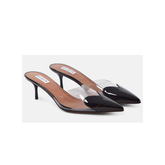 ALAïA Heart 60mm Mules