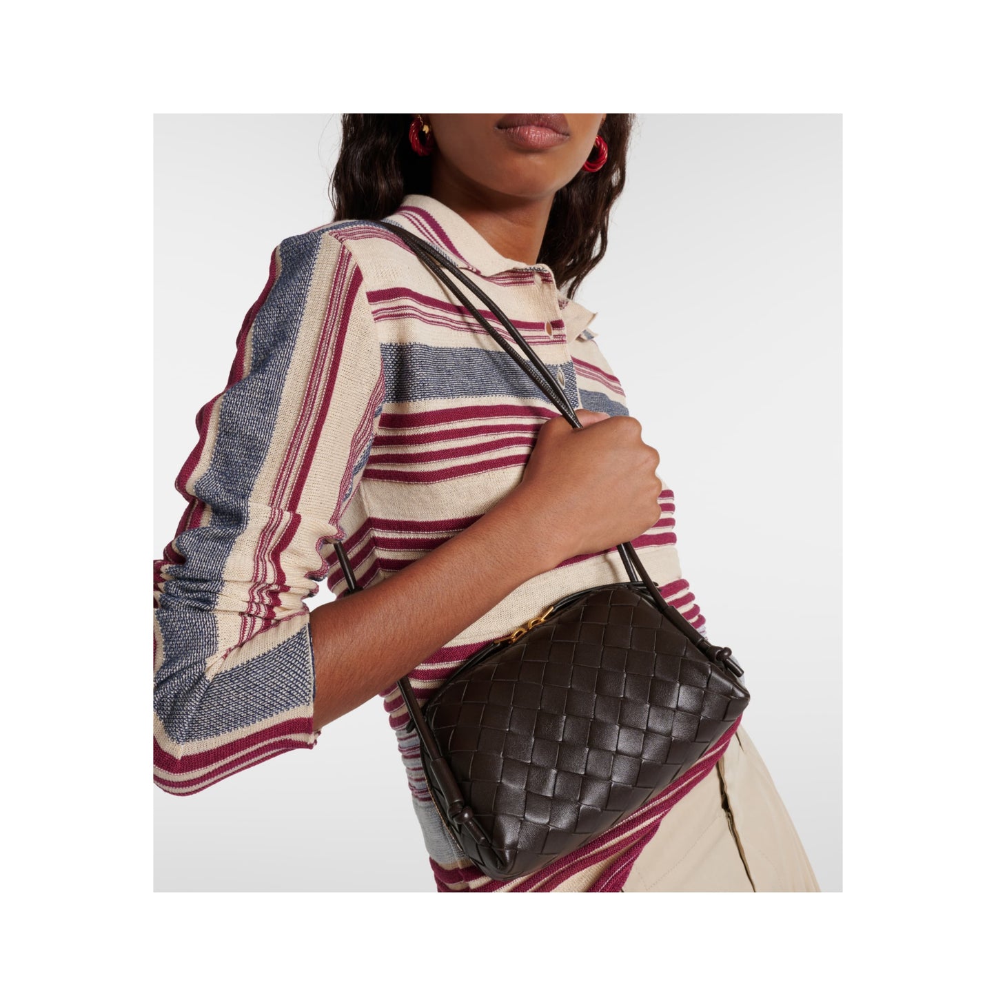 Bottega Veneta Mini Concert Crossbody Bag