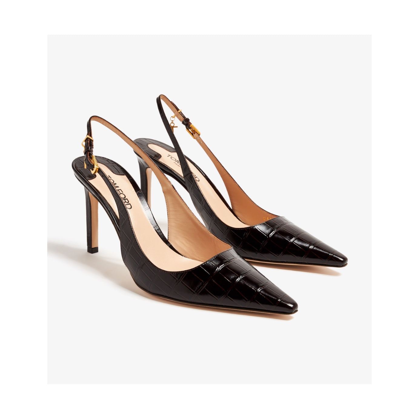 Tom Ford Angelina Leather 105mm Pump