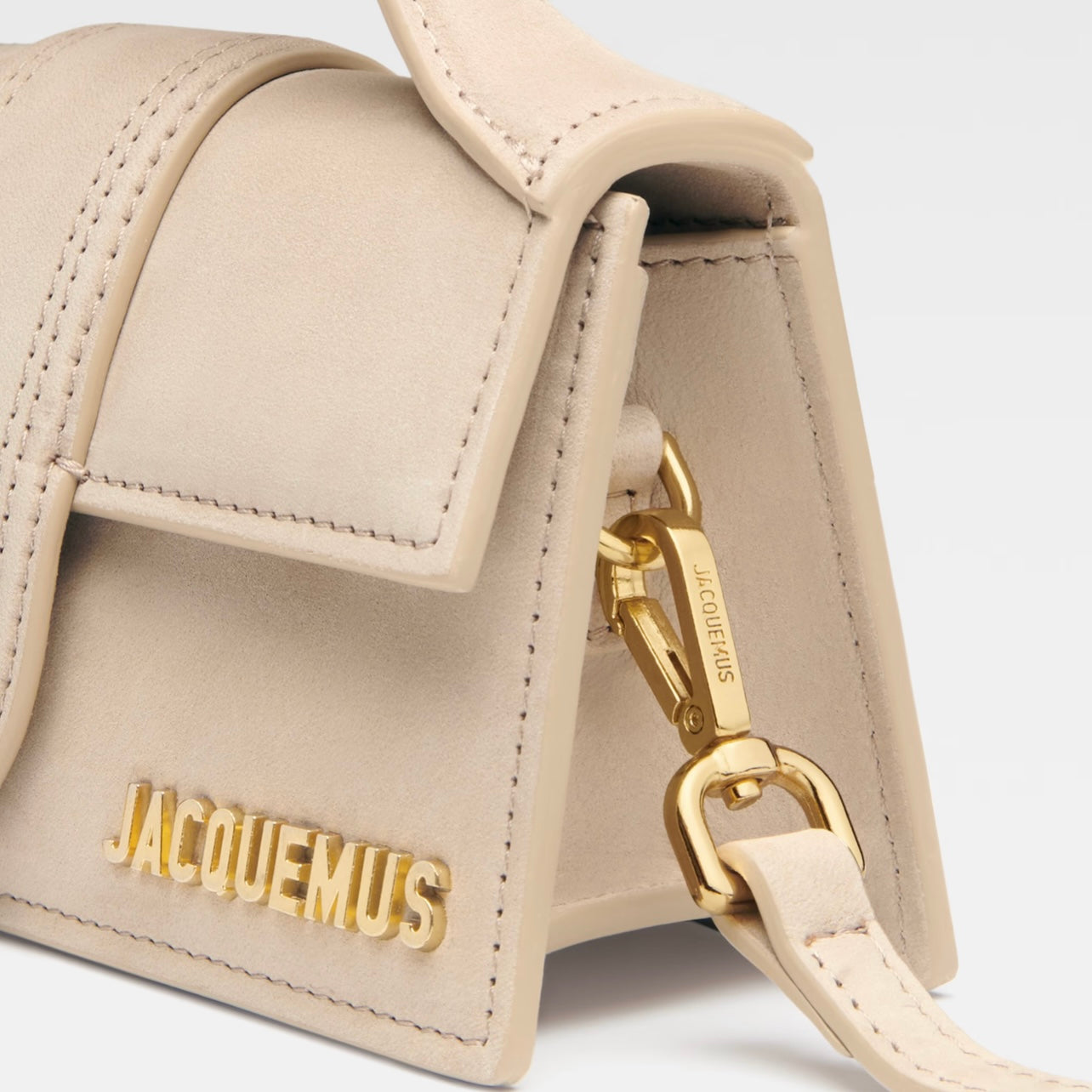 Jacquemus Le Bambino Mini Suede Bag