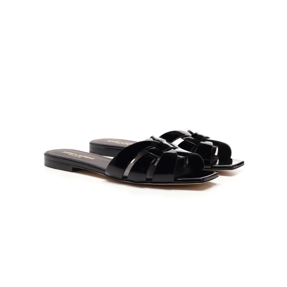 Saint Laurent Tribute Patent Sandal