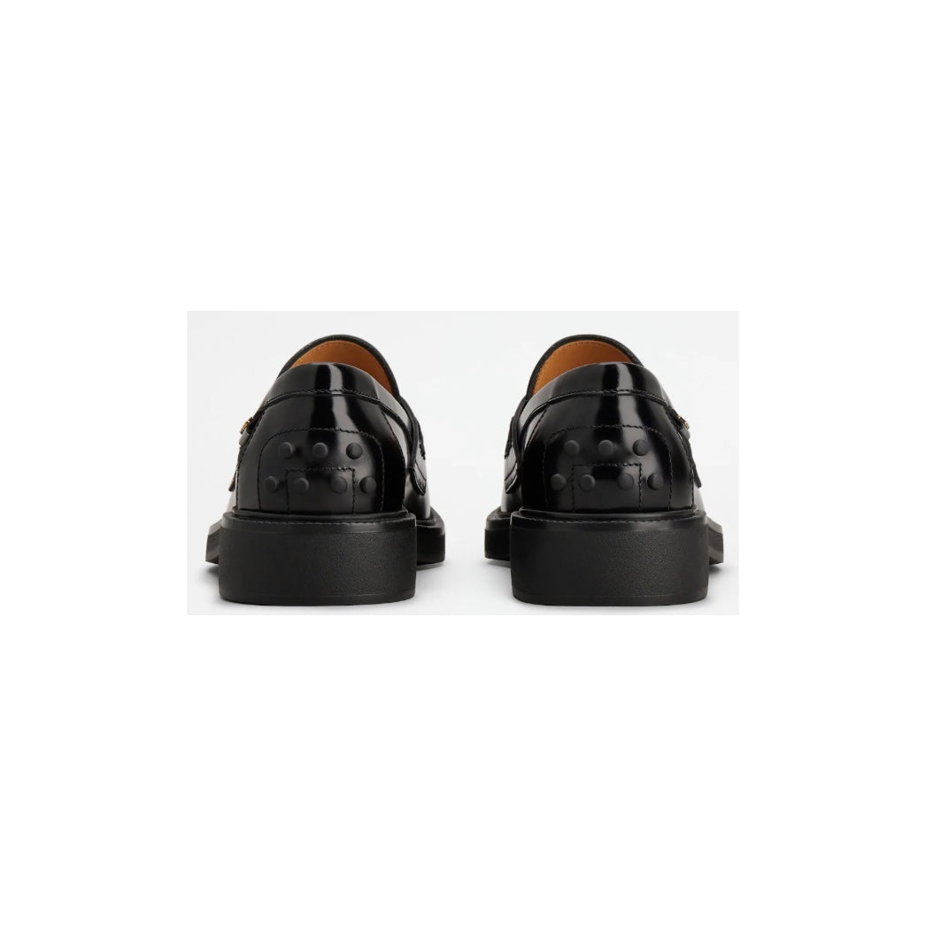 Tod's Logo Plaque Loafers
