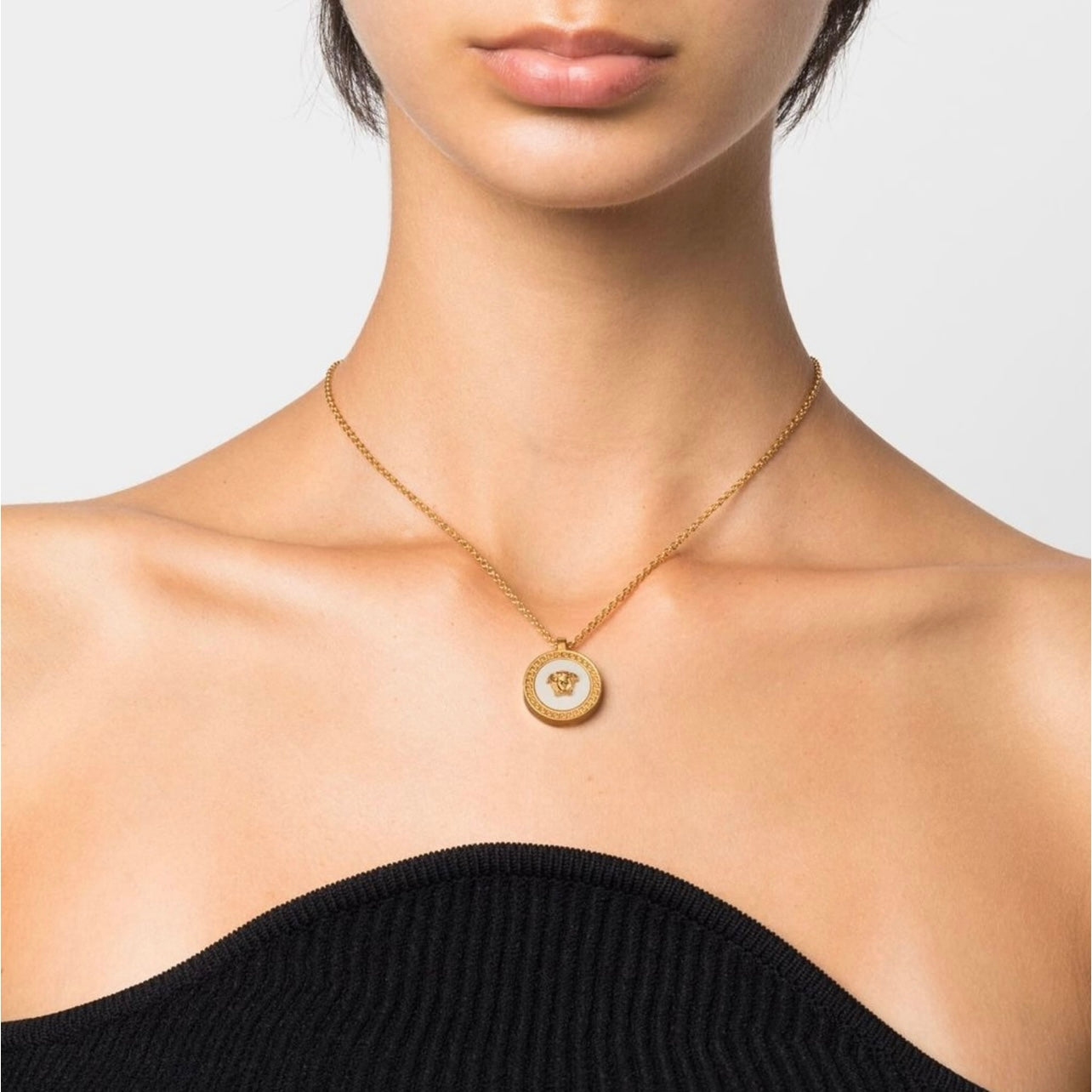 Versace Medusa Pendant Necklace