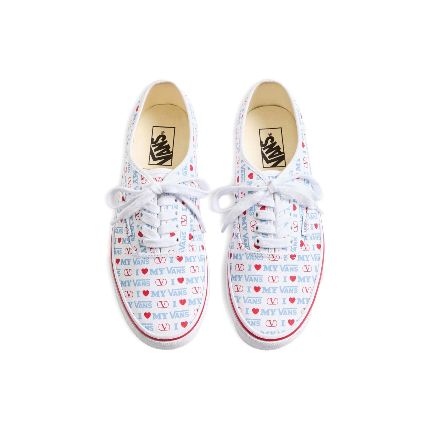 Valentino X Vans Love Sneakers