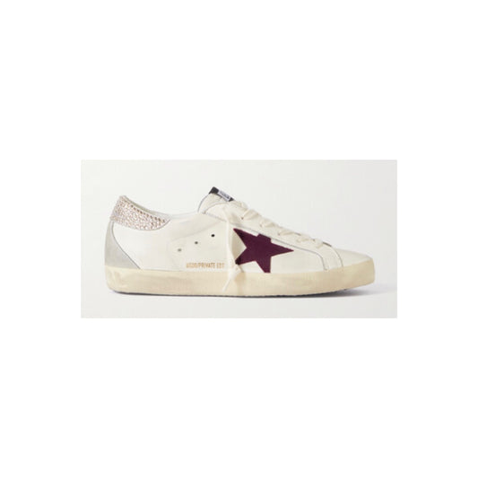 Golden Goose Super-Star Crystal Sneakers