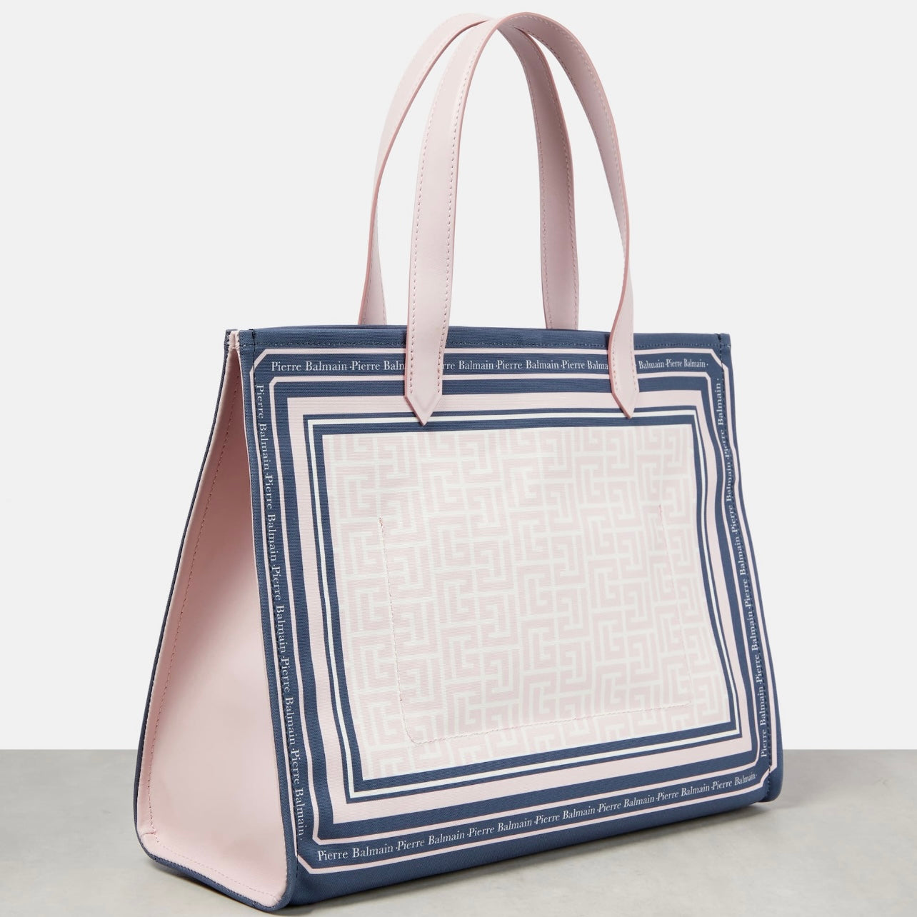 Balmain Logo Canvas Tote Bag