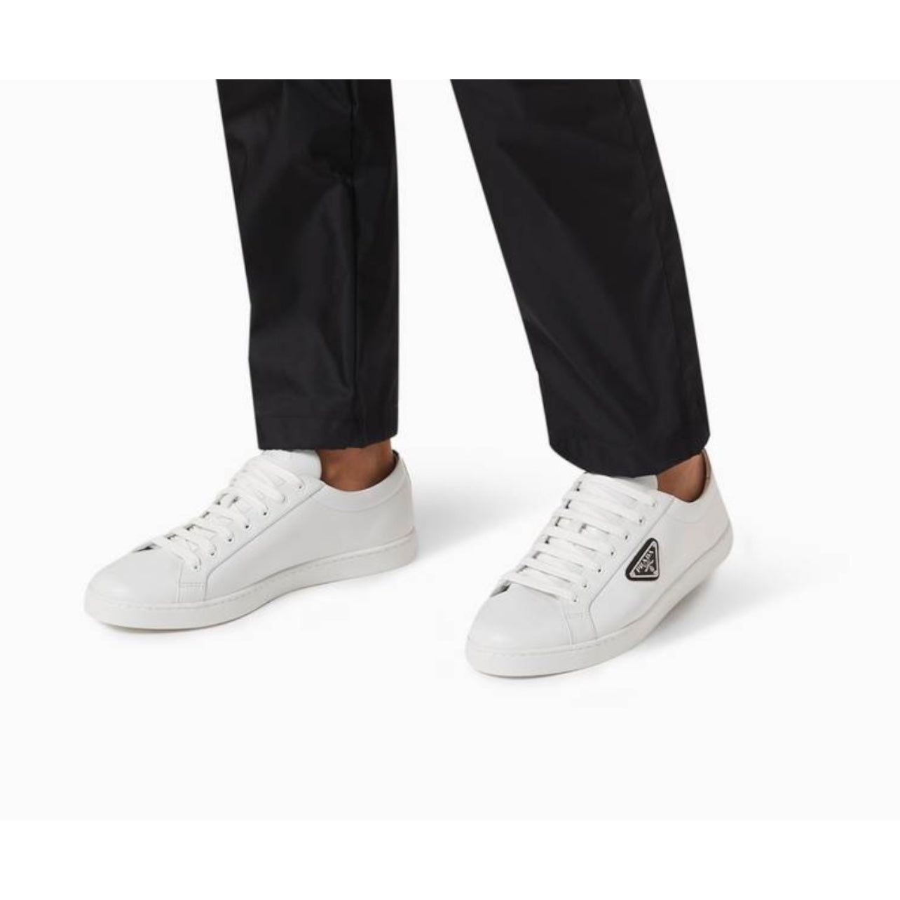 Prada Men Leather Sneakers