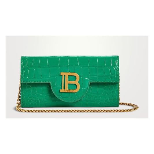 Balmain Croc Wallet on Chain