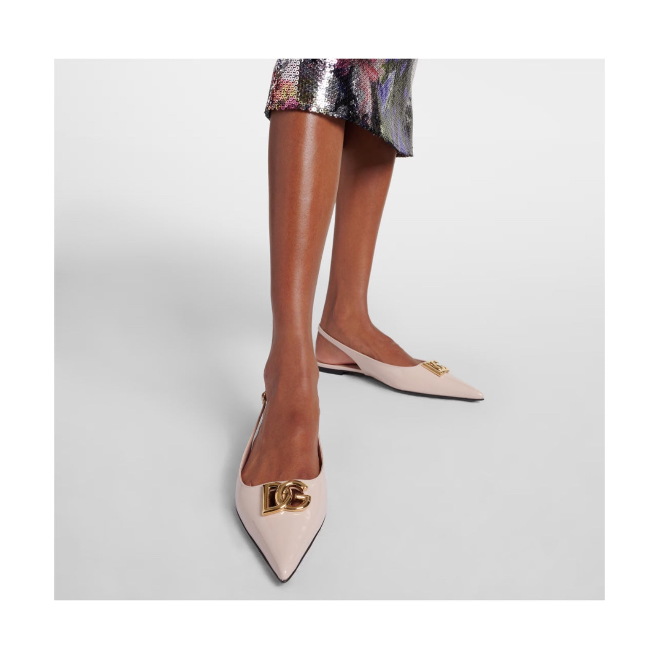 Dolce & Gabbana DG Patent Slingback