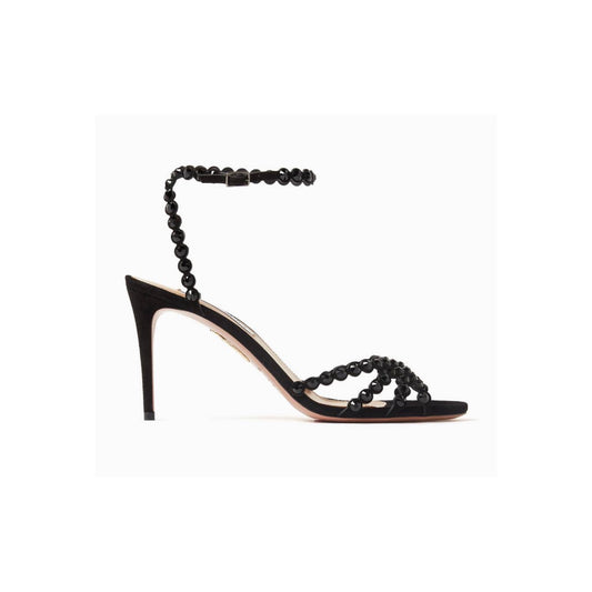 Aquazzura Tequila 85mm Suede Sandal