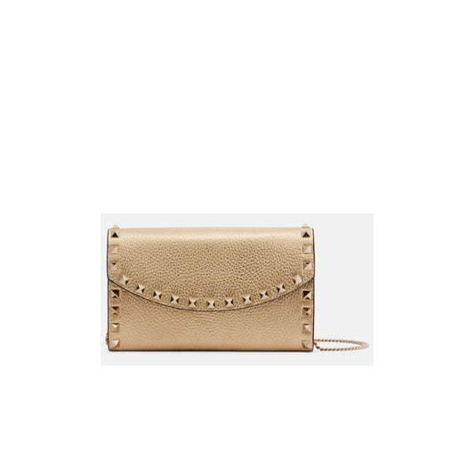 Valentino Rockstud Wallet Chain