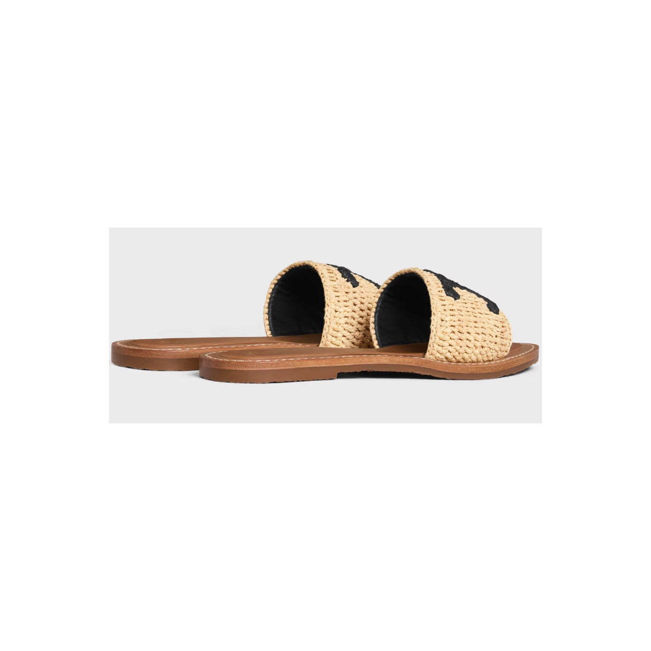 Celine Lympia Raffia Sandal