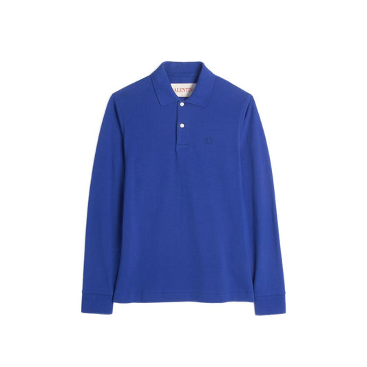 Valentino Men Logo Polo Shirt