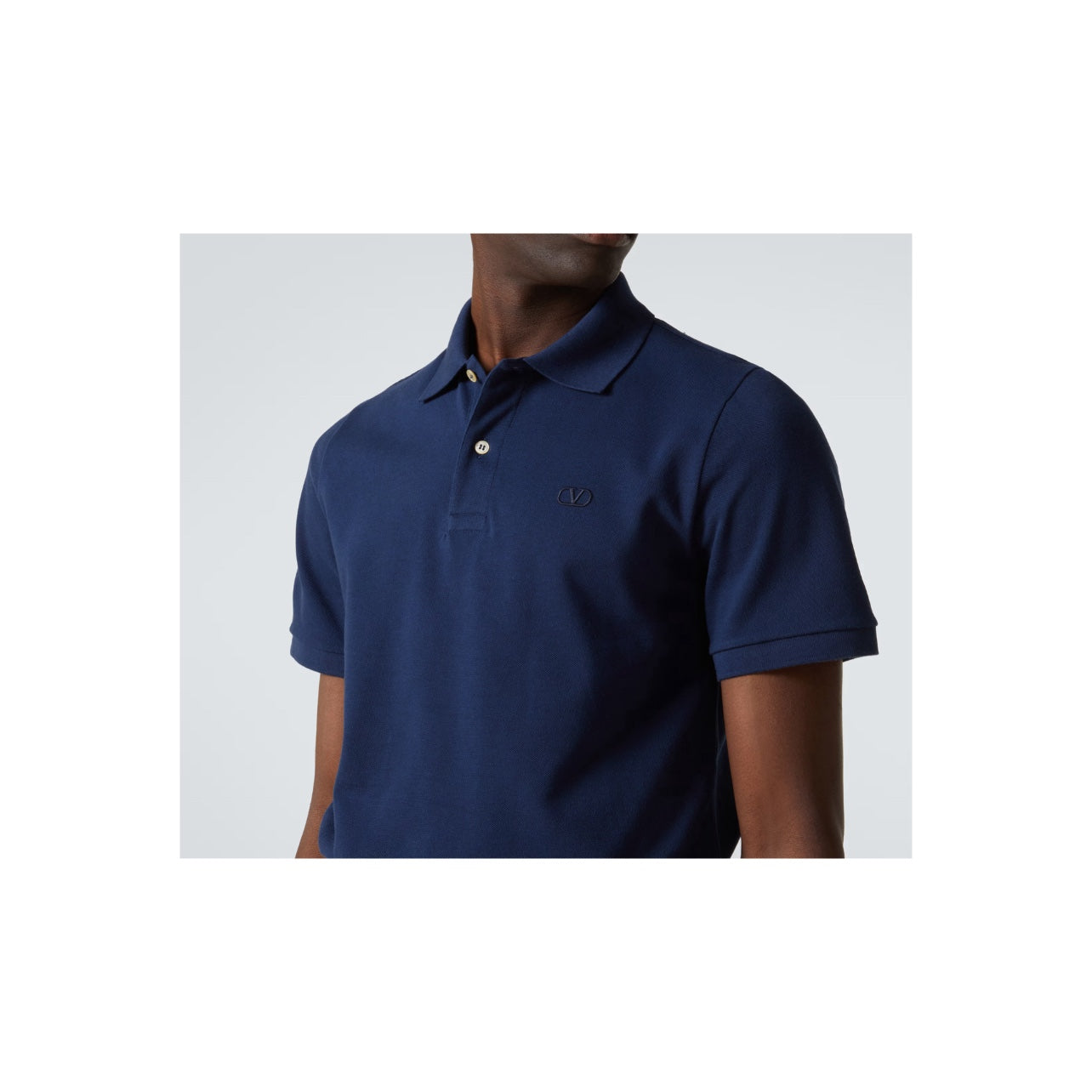 Valentino Men Logo Polo Shirt