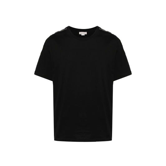 Alexander McQueen Logo-Stripe T-Shirt