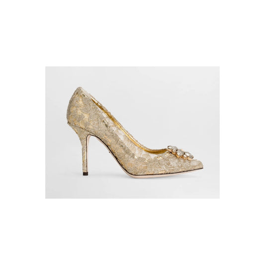 Dolce & Gabbana 90mm Lace Pump