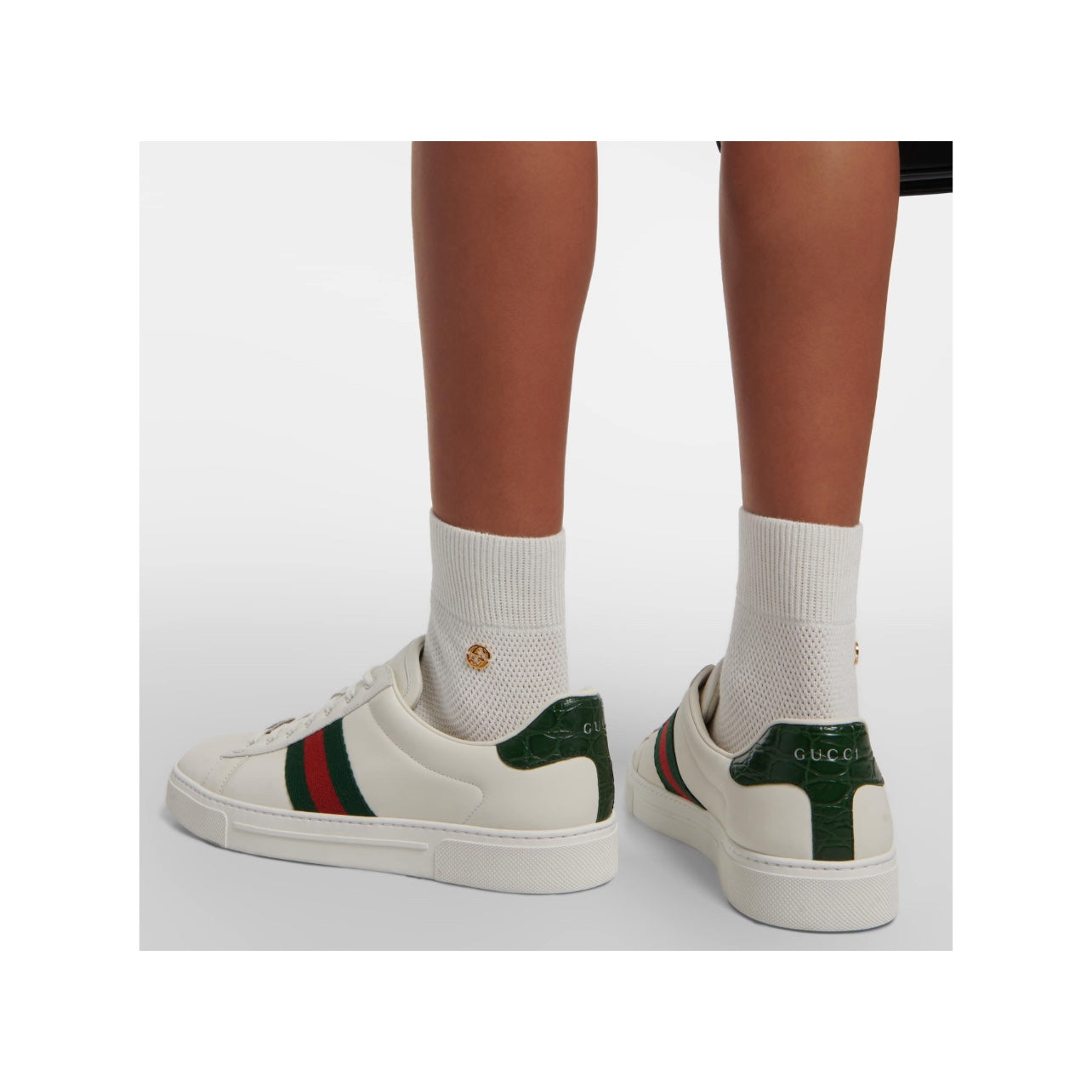 Gucci Ace Leather Sneakers