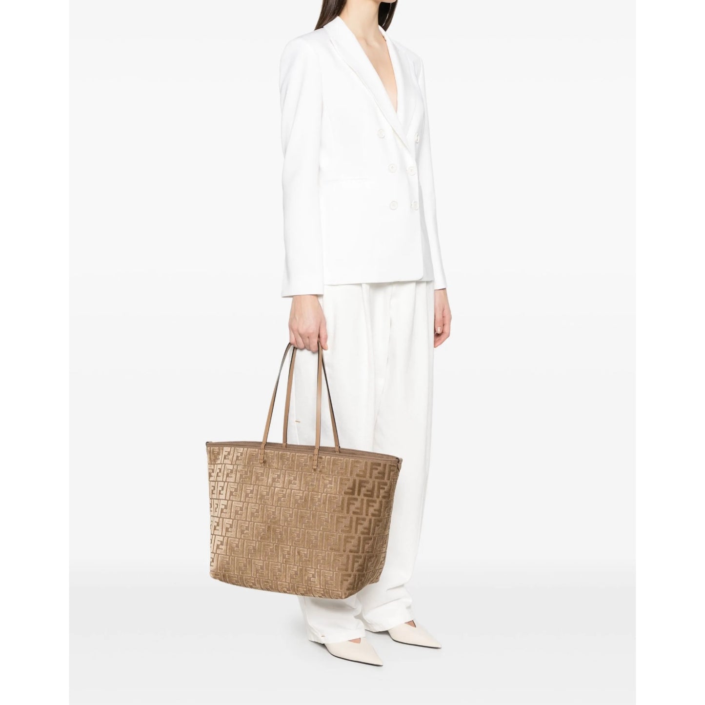 Fendi Large Roll Tote Bag