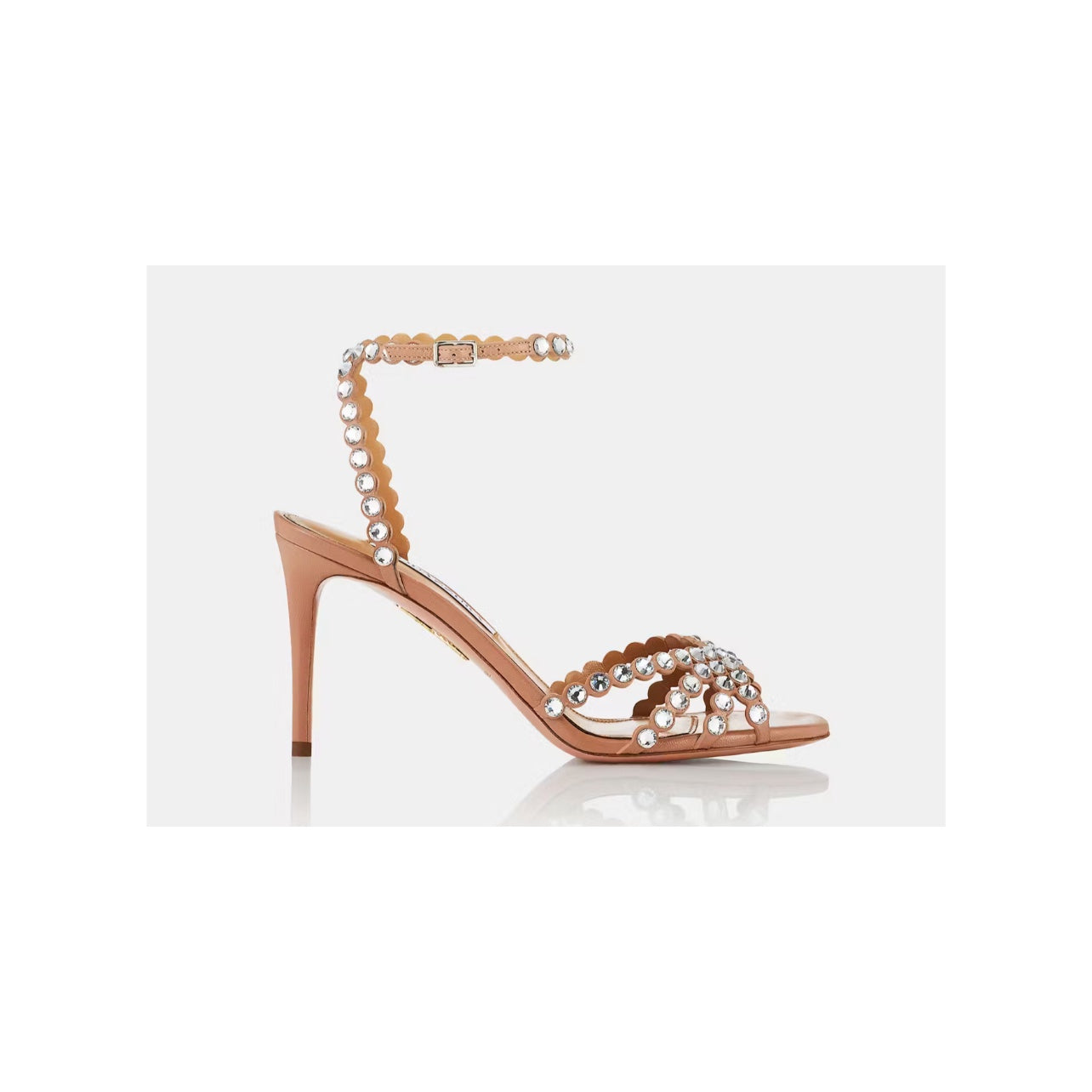 Aquazzura Tequila 85mm Leather Sandal