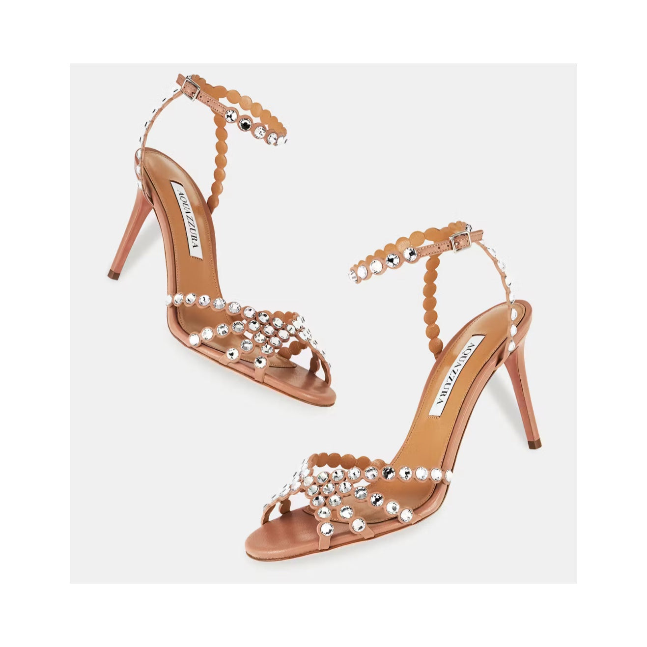 Aquazzura Tequila 85mm Leather Sandal