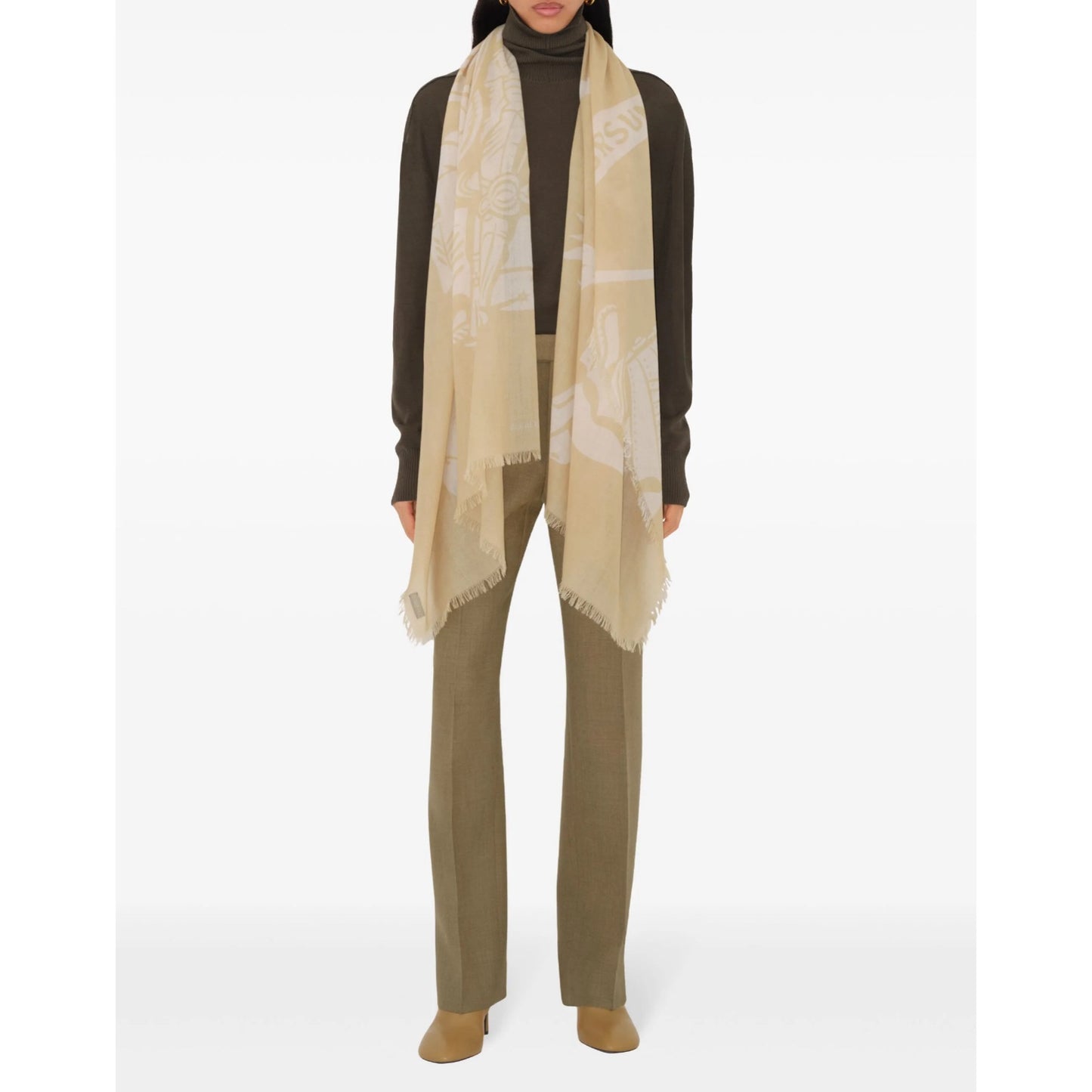 Burberry EKD Wool Scarf