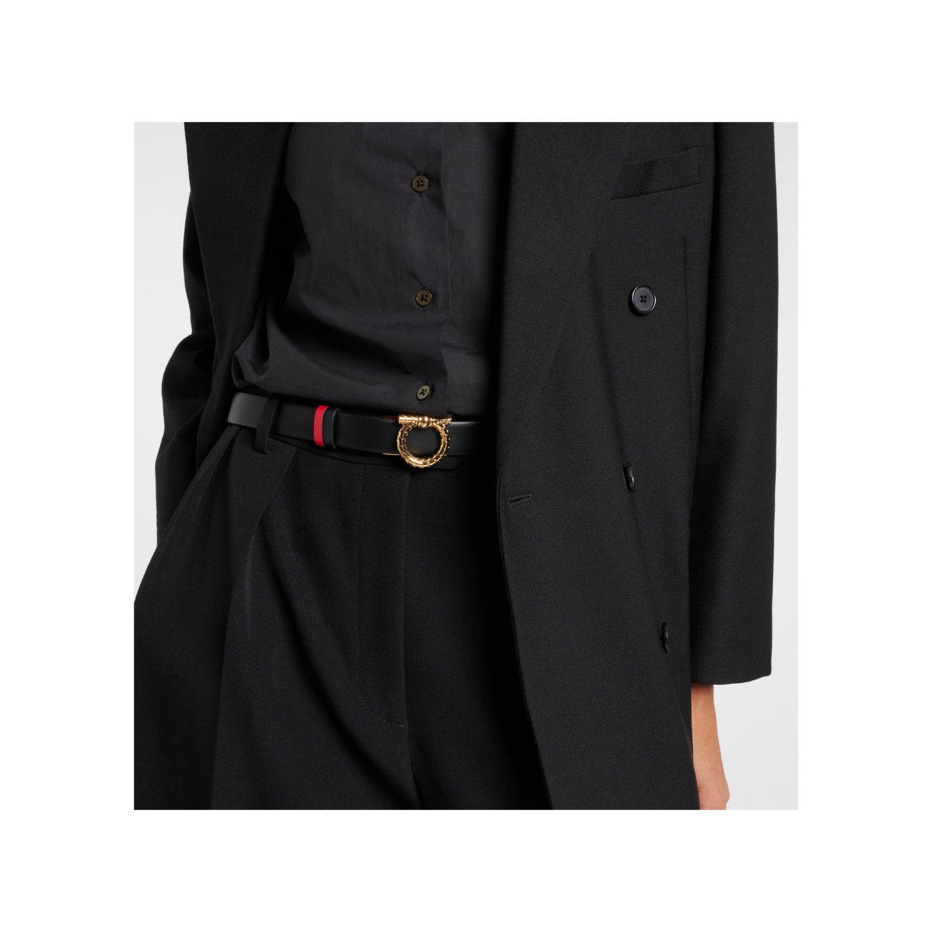 Ferragamo Gancini Reversible Belt 25mm